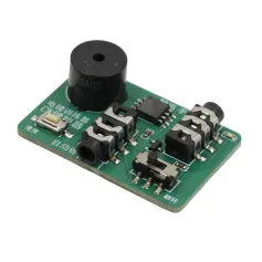 Battery Version CW Keyer and Trainer CR2032 Powered Ultra-Portable Dual Function with Sound and Light Feedback Morse Code Practice