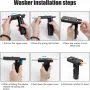 Shawty Car Body Repair Tool Spot Welding Dent Puller Ring Shoot Reload Washers Continuous Ejector with 50pcs Washers