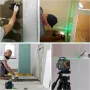 EU US Direct CIGMAN 3x360¡ã CM-701/CM-701SE Nível a laser de linha autonivelante para nivelamento de moldura de parede, bateria recarregável, controle remoto e suporte magnético incluídos, distância de trabalho de 100 pés CM-701/CM-701S