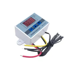 W3002 Digital LED Temperature Controller with 12V/24V/220V/110V Options Dual Refrigeration and Heating Control Adjustable Settings High Accuracy Measurement for Seafood Machines and Other Applications