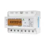 WIFI Remote Control Single Phase AC 220V 100A Energy Meter kWh Manual Switch ON/OFF Counter Consumption Electricity Wattmeter