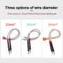 GLITTER 75A Adjustable Spot Welding Pen with Superior 3mmx70mm Welding Needles 25²/35²/50² Options Versatile and Efficient Design suitable for Various Welding Applications