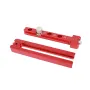 110MM/4.5INCH Adjustable Woodworking Compasses Aluminum Alloy Red Color For Scribing and Drawing
