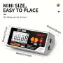 CZDANG High-Precision Digital Multimeter USB Rechargeable Large LCD Display Accurate Measurements Ideal for Electrical Troubleshooting and Maintenance