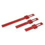 3pcs Aluminum alloy Precision Pocket Ruler Woodworking Positioning Scribing Gauge Carpenter Markinig Ruler