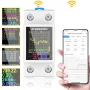 1P Tuya AC50-320V Smart Life Din Rail WIFI Smart Energy Meter Timer Power Consumption Monitor KWh Meter Wattmeter 100A 50/60Hz