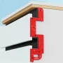 Modello di scanalatura per maniglia invisibile incorporata in lega di alluminio Posizionamento preciso della scanalatura Strumento di posizionamento per ante di armadietti da cucina Design di alta qualità Facile da usare