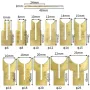 Drill Milling Cutter Set Kit Drill Wood 13/16/24pcs Electric Beads Tools Maker Bit Carbide Woodworking 6-25mm