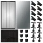 SCULPFUN H3 400x800mm Laser Cutting Honeycomb Panel Workbench Suitable for Diode, CO2 Laser Engraving Machine Professional metal clamps Easy to Observe Desktop Protection