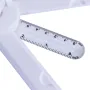 Portable 18LED Touch Switch Folding 5x 11x Magnifying Glass for Precision Measurement and Repair with Detachable Handheld Desktop and Charging