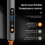 15 in 1 Rayenr Digital Soldering Iron 60W Temperature Control Ceramic Heating Rapid Heating 1.2m Cord Soldering Kit