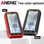 ANENG 620A Smart Multimeter 6000 Counts AC/DC Voltage Current Resistance Capacitance Frequency Temperature Non-Contact Voltage Detection Backlit LCD Screen Auto Power Off