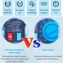 ZT-QB1 Digital Current Clamp Meter Multimeter BSIDE T-RMS Voltmeter DC/AC Voltage Resistance NCV Hz Capacitor Ammeter Meter