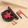 Aluminum Alloy Dowel Maker 5-20mm with Carbide Blade Anodized Surface Electric Drill Milling Tool for Woodworking