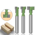6mm 1/4\\ Shank T-Track Slotting & T-Slot Keyhole Cutter Router Bit Steel Handle 5/16\\ 3/8'' & 1/2'' Length Cutter For Wood