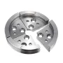 Red Arrow Reversible 3.5 Inch Wood Turning Chuck 1-Inch x 8TPI Thread Wood Lathe Chuck Accessory Jaws Wood Lathe Turning Tool