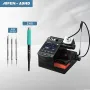 AIFEN A9HD Soldering Iron Station 180W Intelligent Control 2.8 Inch LCD Screen Adjustable Temperature 200°C to 450°C Compatible with C245 Soldering Tips Professional Welding Equipment