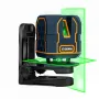 EU US Direct CIGMAN CM-720/CM-720SE レーザーレベルツール 2x360°セルフレベリングライン付き 充電式タイプCバッテリー 磁気Lブラケット プロフェッショナル建設機器 写真吊り下げとホームデコレーション用