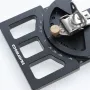 ENJOYWOOD Adjustable Multi-Angle Track Saw Guide Square Guide -60° to 60° Quick Positive Angle Stop Compatible with Makita Festool Track Saw Rail