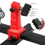 Adjustable 360 Degree Rotation PCB Holder Soldering Iron Stand Spring Loaded Clamps Lightweight Non Slip Rubber Feet Electronic Assembly Tool