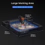 iKier X5 Pro Upgraded 5W Laser Engraving Machine Laser Engraver with Gen2 Spot Compression Technology for Wood and Metal Dark Acrylic Glass