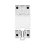 SINOTIMER SDM008 AC Din Rail Multifunctional Meter with LCD Display Measures AC Power Voltage (50-300V) Current (0-100A) Active Power (0-30kw) Energy Consumption (0-1999kwh) Ideal for Effective Energy Management and Consumption Monitoring