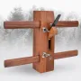 175mm Rosewood Woodworking Planer Adjustable Hand Planer High-Speed Steel Blade for Precision Trimming and Grooving
