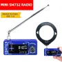 Original ATS MINI ESP32-S3 SI4732 Pocket Radio DSP Receiver Full Band FM AM MW SW SSB LSB USB 1.9inch IPS Screen 800mAh Battery
