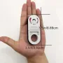 Universal Adjustable Network Cable Stripper Tool Cat5e Cat6 Cat6a Cat7 Cat8 Coaxial Wire Stripping Cutting Compact Design One Hand Operation Professional Wiring Tool
