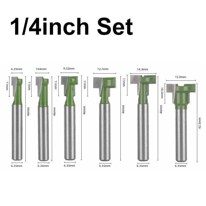 1/4 Inch 6.35mm Shank