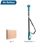 2-in-1 Brushless Motor Chainsaw Pole Saw Combo Adjustable Length 130-248cm with Automatic Oiling 180 Degree Adjustable Head Secure Locking Buckle and Shoulder Strap Included Ideal for Efficient Garden Maintenance