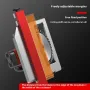 Adjustable Circular Saw Guide Edge Aluminum Alloy Easy Woodworking Cutting Tool Freely Adjustable Accurate Cutting Width Smooth Finish Universal Compatibility