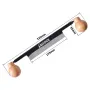 1pc Draw Knife Straight Shave Knife With High Carbon Steel Blade Wooden Handle Pull Knife Woodworking Debarking Hand Tool For Logs and Fence Posts