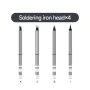 ATUMAN EI 1 Intelligent Portable Soldering Iron High Power 65W OLED Screen Fast Heating Temperature Control Range 80℃-420℃ Aluminum Alloy Casing Easy Operation Powerful DIY Tool
