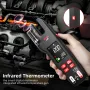 BSIDE U6 Digital Clamp Fork Multimeter AC/DC Voltage Current Tester with Infrared Temperature Measurement & Safety Features