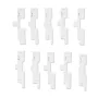 10pcs Woodworking Milling Cutter Gauge Set Transparent Acrylic Waterproof No Assembly Required for Table Saw & Router Setup