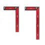 12 Inch 16 Inch Woodworking Square Aluminum Framing Mitre Square Ruler for Leveling and Measuring Rafter Ruler