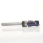 Blue Nano Coated High-End Milling Cutter Hard Alloy Extended Shaft Versatile Woodworking Tool Superior Precision Sturdy Design