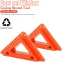 Door and Window Casing Reveal Tool 3/16 and 1/4 Inch Trim Marking Tool ±0.01 Inch Accuracy for Professional Woodworking and Carpentry Decoration Projects