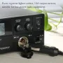 PS50SWIV DC Power Supply 50A High Current Adjustable 9-15V with LCD Display Short Circuit Protection Temperature Controlled Fan