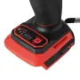 Cordless Electric Wrench 2000N.M High Torque Brushless Motor LED Work Light Adapted to 18V Battery Stepless Speed Change Heavy Duty