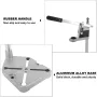 Multifunctional Electric Drill Stand Adjustable Height Clamp Base Frame Precision Drill Holder DIY Tool Press for Woodworking Metalworking Crafting