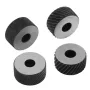 Machifit Knurling Knurler Tool Holder Linear Knurl Tool Lathe Adjustable Shank with Wheels Lathe Tools