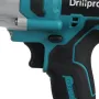 Drillpro 588VF High Torque Brushless Impact Wrench Cordless For Mak 18V Battery
