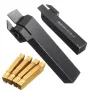 MGEHR 1616-2 16*16*100mm Lathe Turning Tool Holder With 4pcs MGMN200 Insert