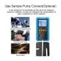 SMART SENSOR ST8904 Gas Monitor Industrial Safety Device Detecting Multiple Gases Portable and Rechargeable with LCD Display