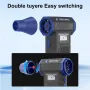 Drillpro 138,000RPM High Speed Brushless Motor Handheld Turbo Fan Air Blower 8000mAh Battery Portable Dust Cleaner Multi Nozzle Versatile Power Tool