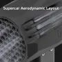 MINI X64 Turbo Fan 650W Motor 1.4kg Thrust 240km/h Wind Speed Carbon Fiber Composite 59200mWh Battery Active Cooling