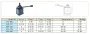 Machifit AXA Size DMC-250-111 Wedge Type Tool Post 12 Inch Swing CNC Quick Change Lathe Tools Post Holder