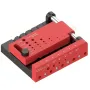 Round Rod Center Finder Horizontal Drill Presser Adjustable Screw High Accuracy for Woodworking Metalworking DIY